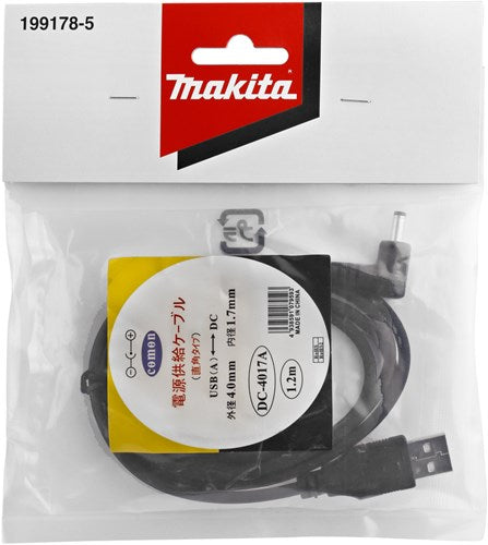 Makita Accessoires 199178-5 usb kabel voor sk105(g)d-sk106(g)d - 199178-5