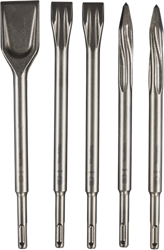 Makita Accessoires beitelset zelfscherpend 5-delig - e-13188 e-13188