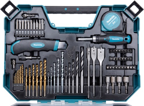 Makita Accessoires boor- schroefbitset 71-delig - e-22589