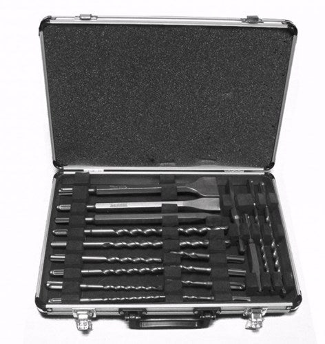 Makita Accessoires d-42444 17 delige sds-plus boren en beitel set in koffer d-19180 - d-42444