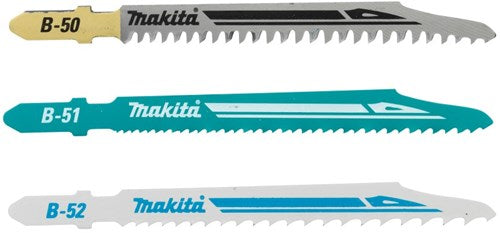 Makita Accessoires decoupeerzaagbladen hss assortiment b50 51 52 - b-06292