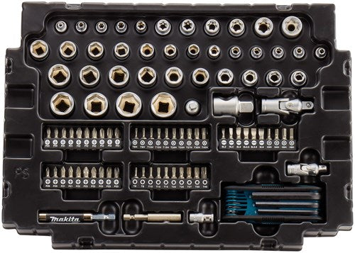 Makita Accessoires e-08713 gereedschapset in mbox | 120-delig in m-box 1 - e-08713