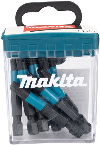 Makita Accessoires e-12675 slagschroefbit | t30x50mm | x impact black | 10 stuks - e-12675