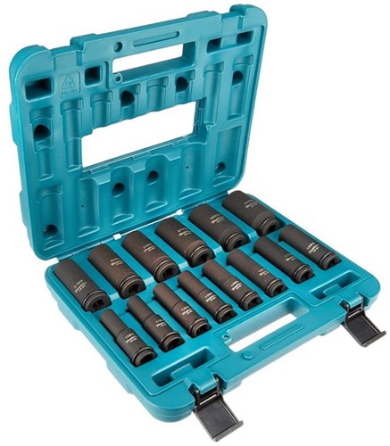 Makita Accessoires e-16586 | krachtdopset | imp 1 2 | 14-dlg - e-16586