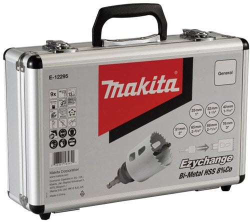 Makita Accessoires gatzaagset 9-dlg ezy e-inst. e-12295 - e-12295