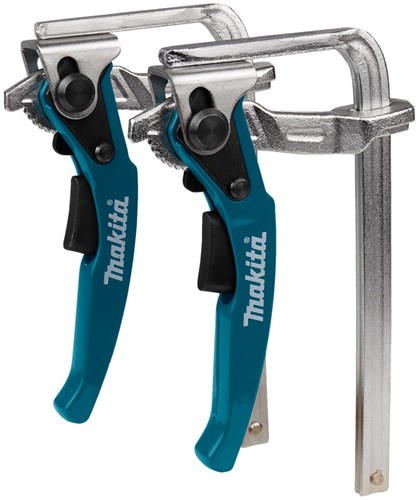 Makita Accessoires geleiderail klemset - 199826-6 - 199826-6