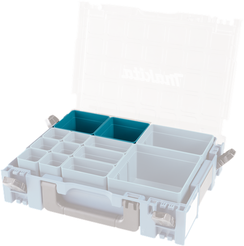Makita Accessoires inzetbak 100x100mm mbox organizer - 191x95-9 - 191x95-9