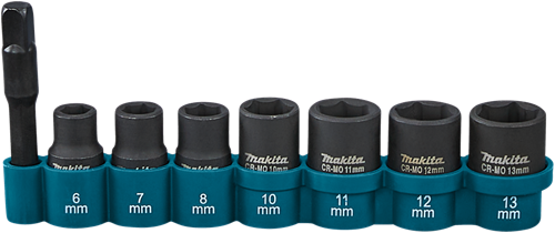 Makita Accessoires krachtdoppenset 8-delig - e-12289 - e-12289