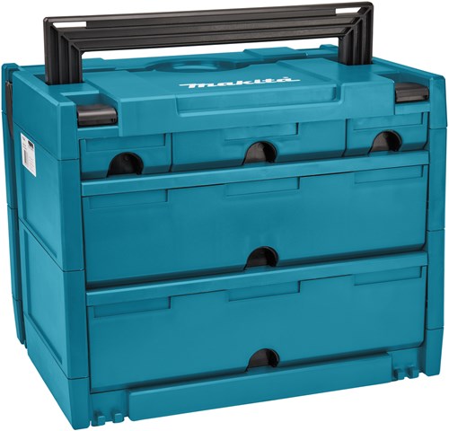 Makita Accessoires makstor 4.5 m-box systainer met 5 laden - 395x295x320 mm - p-84349 - p-84349
