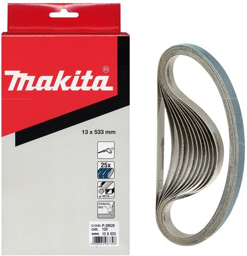 Makita Accessoires schuurband blue lengte 533mm breedte 13mm korrel 40 - p-39481