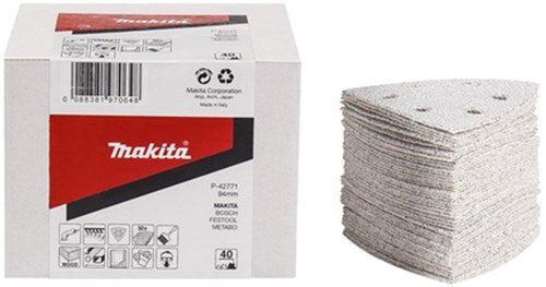 Makita Accessoires schuurvel 3-k k40 white v. - p-42771 - p-42771