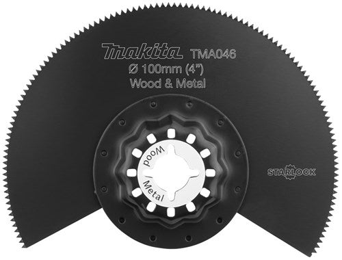 Makita Accessoires segm.zaagbl. bim ht met 100mm - b-64808 - b-64808
