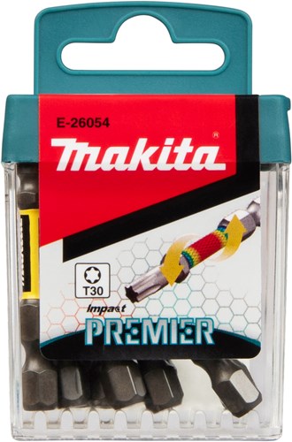 Makita Accessoires slagschroefbits t30x50mm | impact premier | 10 stuks - e-26054