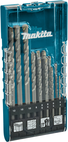 Makita Accessoires Makita set metselboren 4-12 mm - d-77126