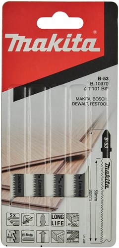 Makita Accessoires Makita decoupeerzgblad hout t. equivalent t101bif tandafstand 1,65mm zacht- hardhout 42036mm