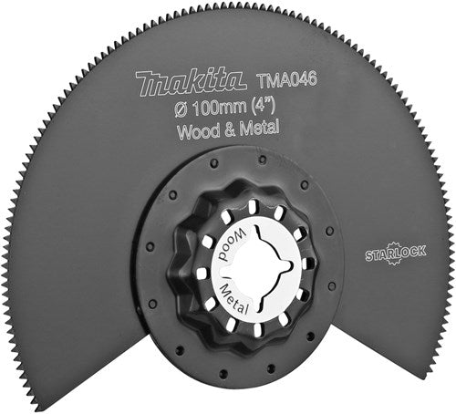 Makita Accessoires segm.zaagbl. bim ht met 100mm - b-64808 - b-64808