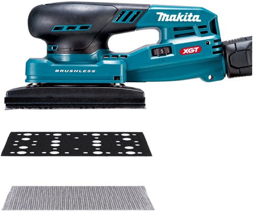 Makita bo005cgz xgt 40 v max 80x133 mm vlakschuurmachine | zonder accu's en lader - bo005cgz