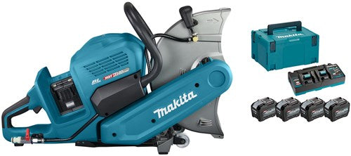 Makita ce001gl402 | xgt 2x40 v max doorslijper | 355 mm | 8,0 ah (4 st) | duo snellader | in doos mbox - ce001gl402