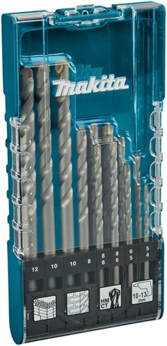Makita Accessoires steenborenset 12-delig - d-77126 - d-77126