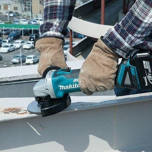 Makita dga504zj 18v 125mm accu haakse slijper | zonder accu's en lader - dga504zj
