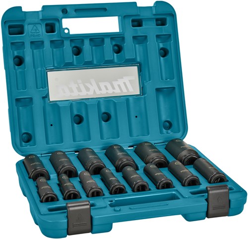 Makita Accessoires e-16586 | krachtdopset | imp 1 2 | 14-dlg - e-16586