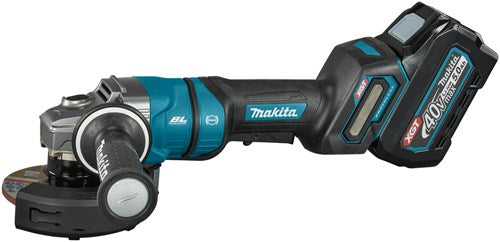Makita ga050gt101 | accu haakse slijper | 125mm | 40v max | set | 5.0ah li-ion | mbox