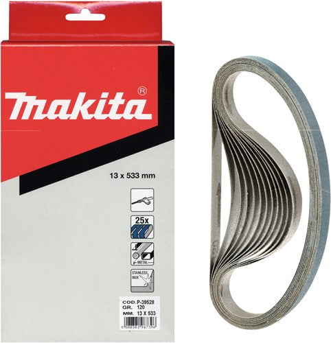 Makita Accessoires schuurband blue lengte 533mm breedte 13mm korrel 40 - p-39481