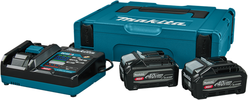 Makita startset dc40ra 2x bl4040f | 40v 4,0ah in m-box systainer - 1911b9-4