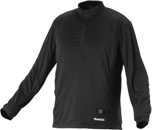 Makita verwarmd ondershirt met rits 2xl - dcx201a2xl