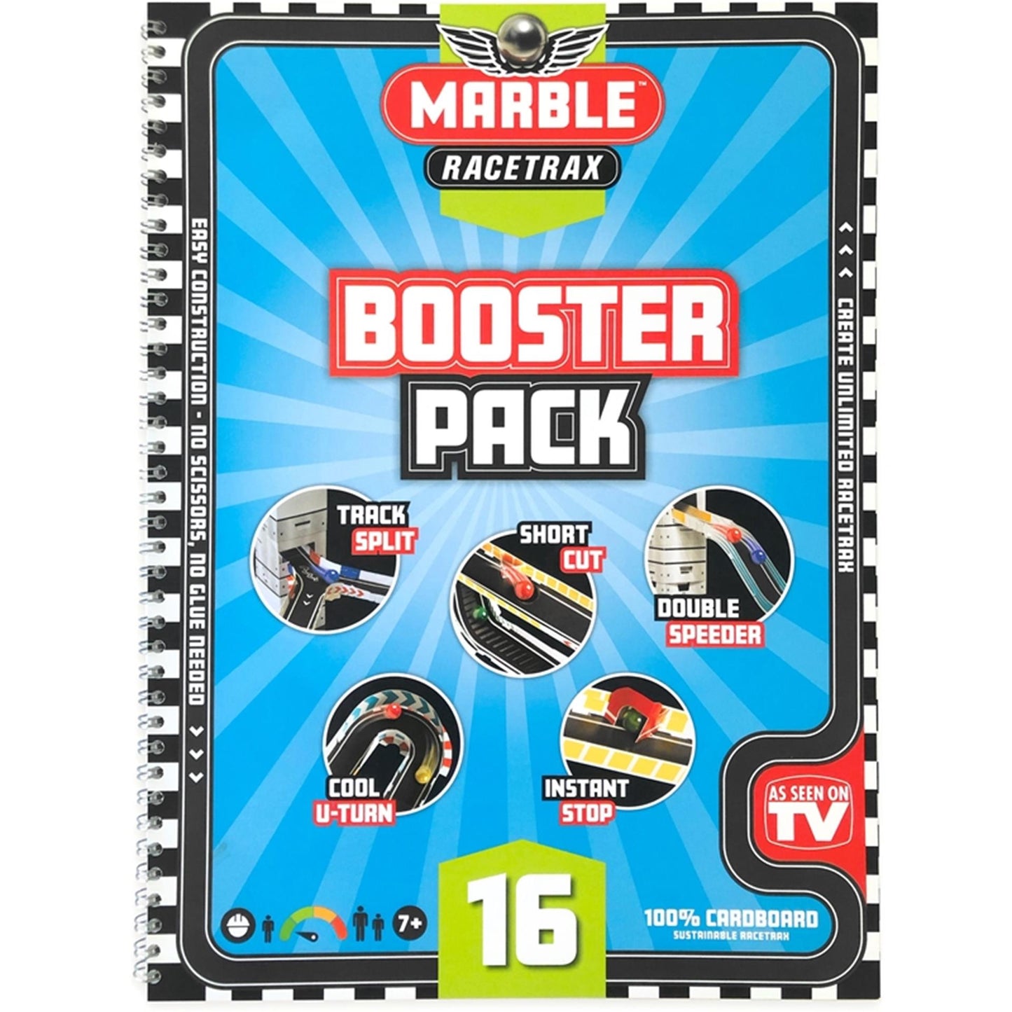 Marble Racetrax basic set 16 sheets 3m