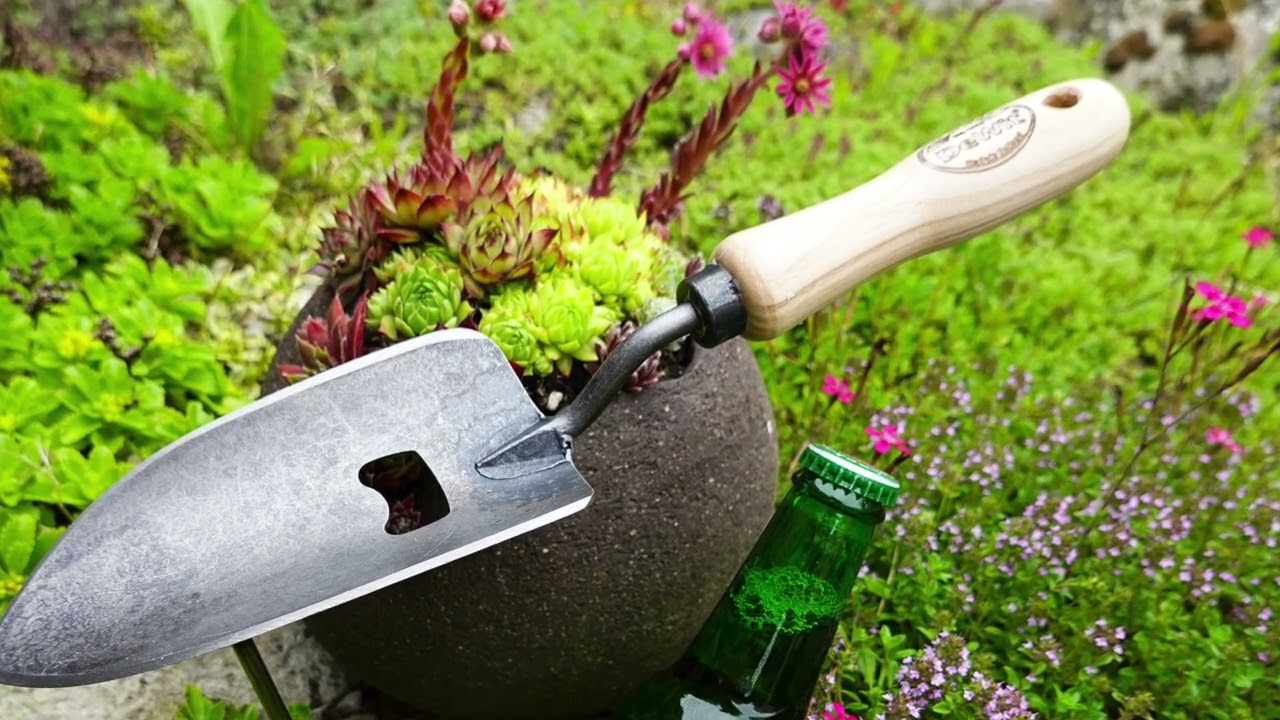 De Wit Producten plantenschepje plus flesopener x treme essenhandvat 140mm dewit
