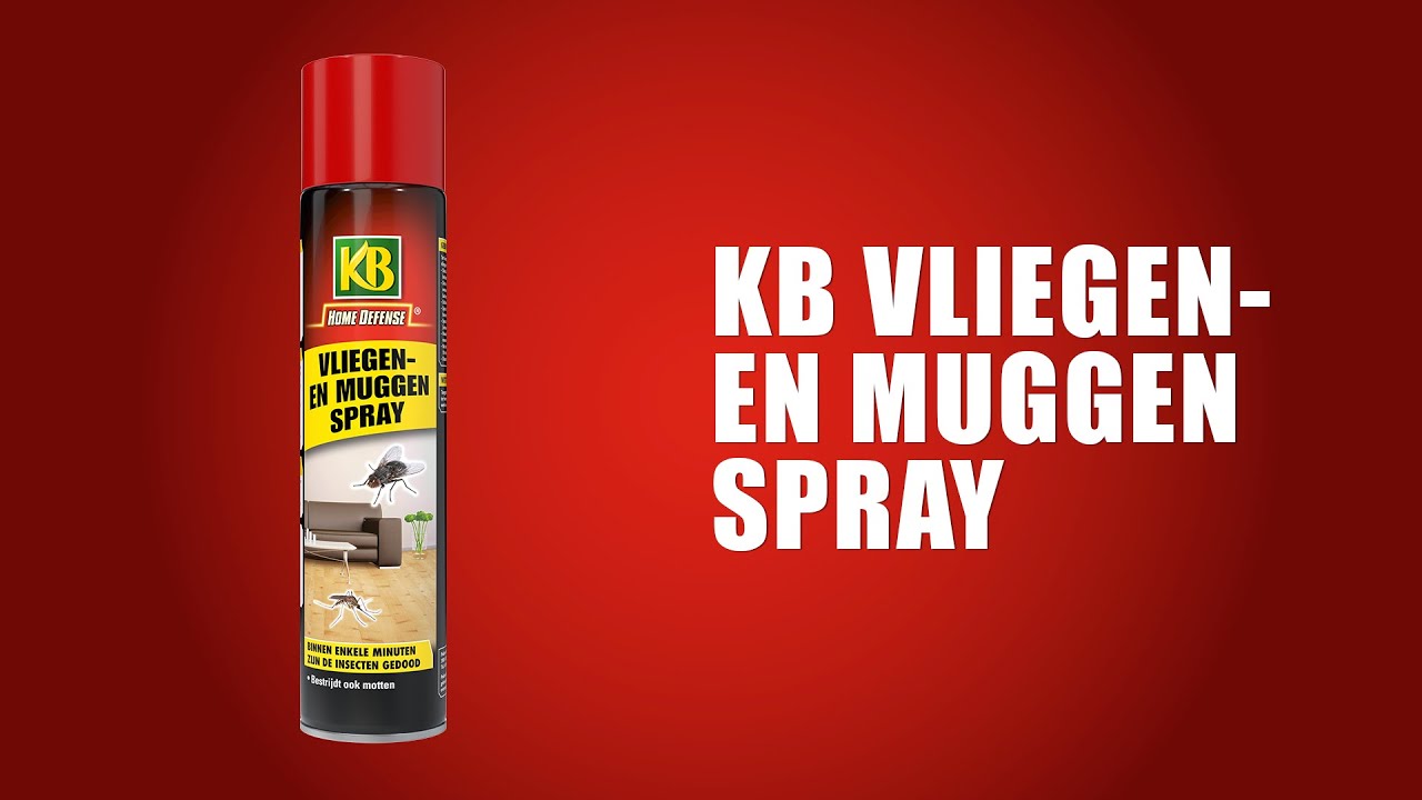 KB Bestrijding Producten kb vliegen en muggen spray 400ml