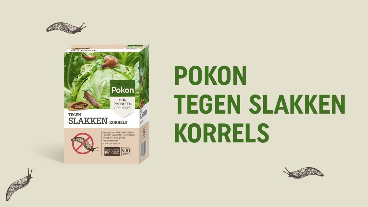 Pokon Producten bio tegen slakken korrels 900gr