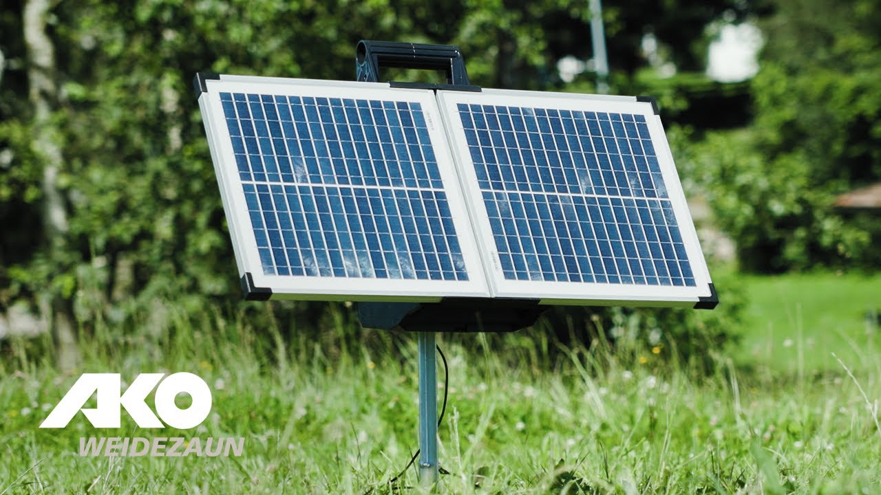 AKO Producten sun power s2400 schrikdraadapparaat smart plus zonnepaneel