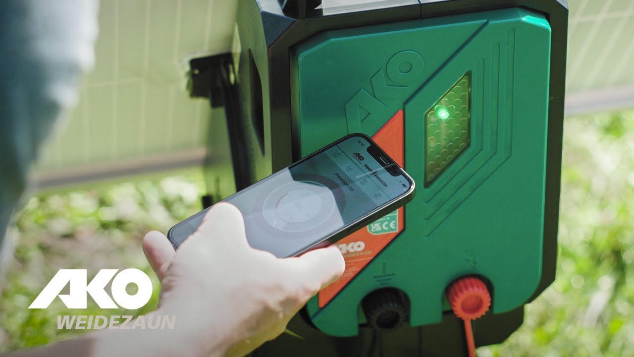 AKO Producten sun power s2400 schrikdraadapparaat smart plus zonnepaneel