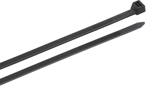 Meister kabelbinder 550x7.6mm zw 25st w - wu7452640