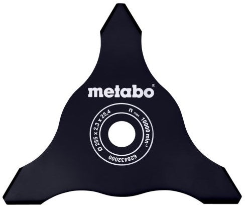 Metabo Accessoires mes voor struikgewas | 3-snijder - 628432000