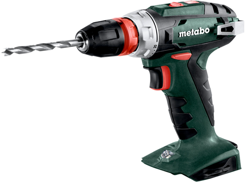 Metabo bs 18 quick body | accu boorschroefmachine 18v | zonder accu's en lader in metaloc - 602217840