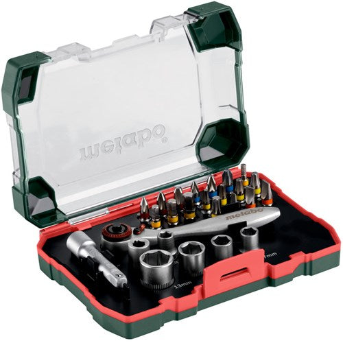 Metabo Accessoires Metabo bit-box promotion | 26-delig - met dopsleutels - 626701000