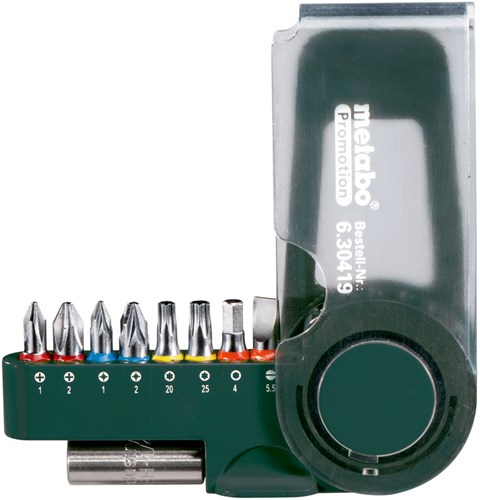 Metabo Accessoires Metabo bit-box promotion | 9-delig - 630419000