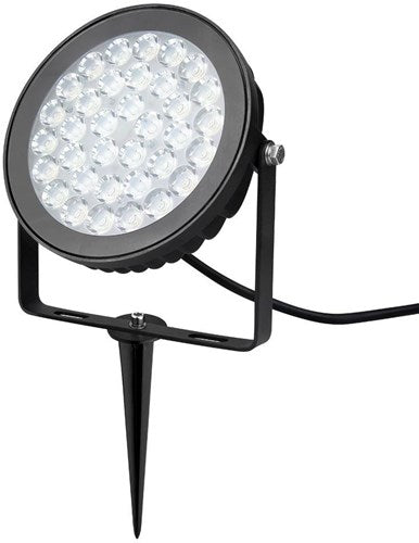 Mi-light Miboxer rgb-cct led tuinspot ip65 25w rond zwart - led0258