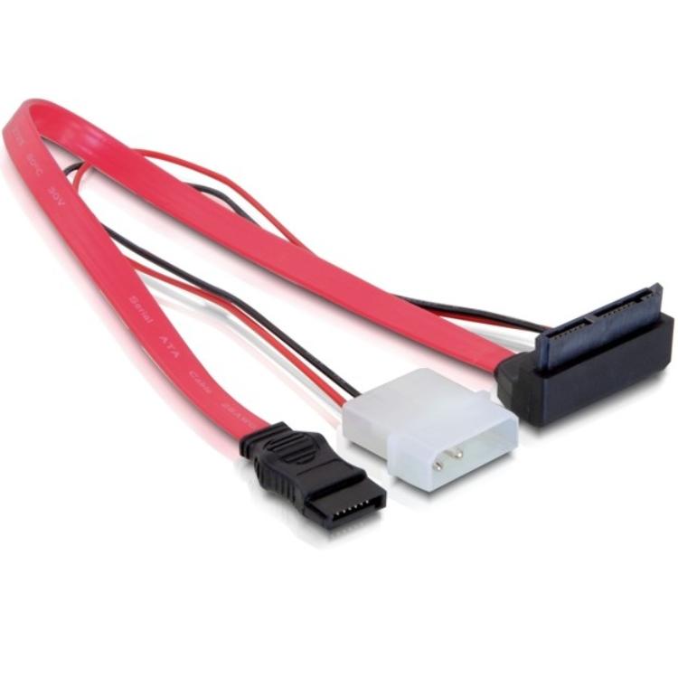 Micro SATA naar SATA voedingskabel