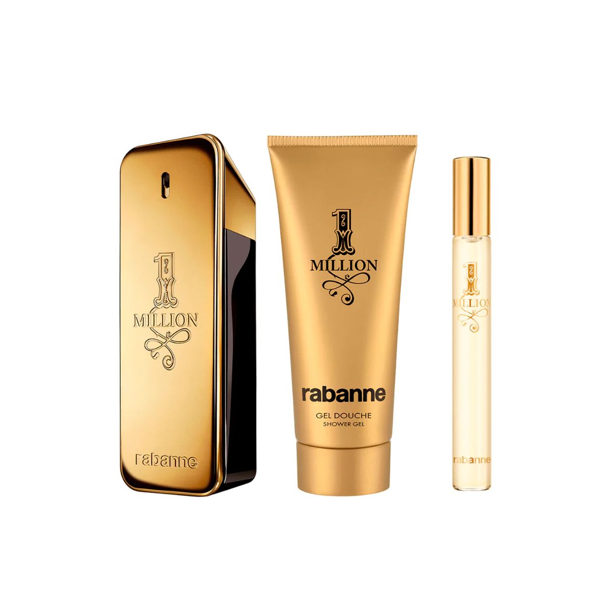 Paco Rabanne one million geschenkset heren edt 100ml
