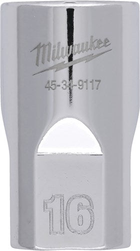Milwaukee Accessoires 1 2 dop metrisch - 16 mm - 4932480014
