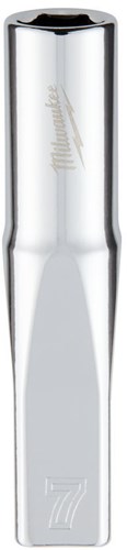 Milwaukee Accessoires 1 4 ratel dop ,metrisch lang -7mm - 4932478327