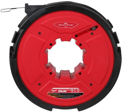Milwaukee Accessoires 240' 1 8 staal trekkabel trommel - 48445178