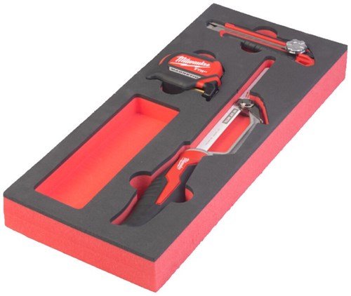 Milwaukee Accessoires foam inlay snij- en meetset (3-delig) (4932464602 48221961 48220012) - 4932493252