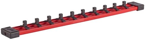 Milwaukee Accessoires rail voor 10 impact doppen | 1 4 | 350 mm - 4932480444