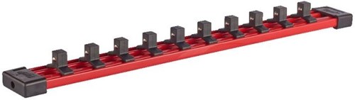 Milwaukee Accessoires rail voor 10 impact doppen | 3 8 | 350 mm - 4932480446