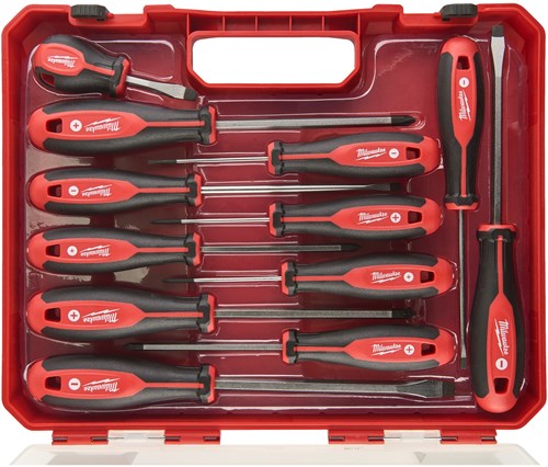 Milwaukee Accessoires tri-lobe schroevendraaier set 4 - 12pc - 4932472003